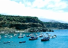 Hafen von Tazacorte : Boote, Steilküste